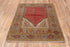Vintage Oushak Area Rug (4' x 5')